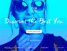 Tablet Screenshot of nuskin.com